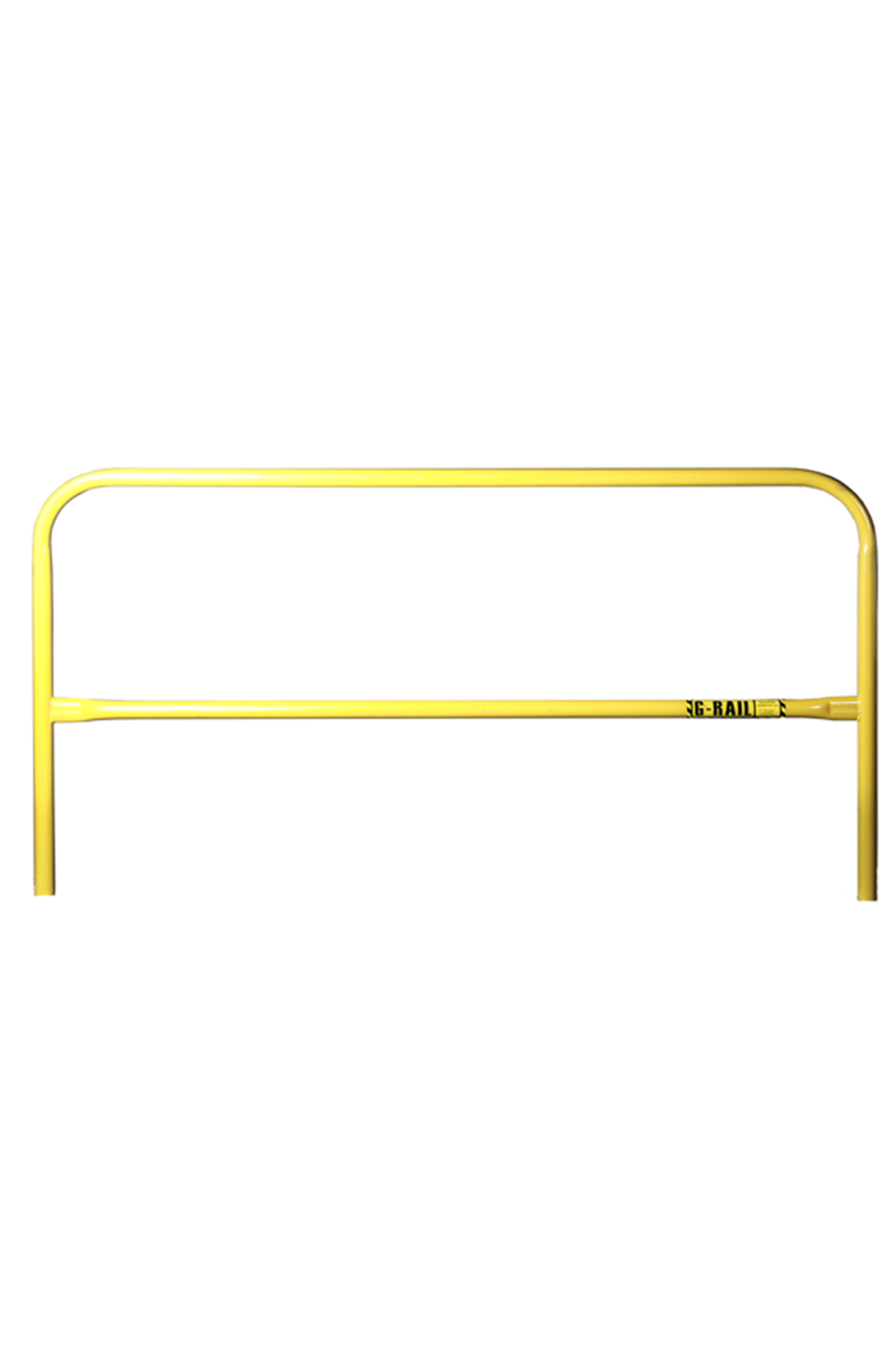 product Guardian Fall Protection 15181 Fall Protection G-Rail, 10 ft, Powder Coated Steel, Yellow