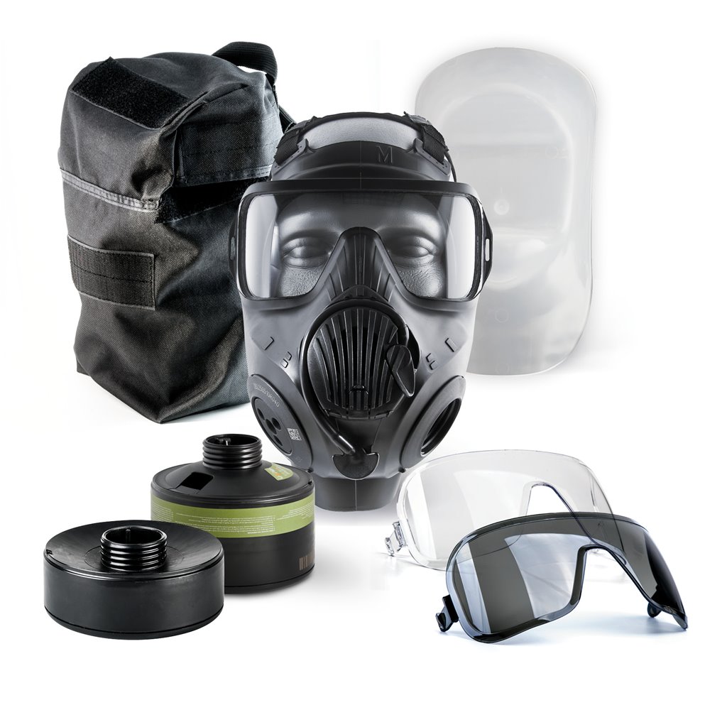 Avon C50 CBRN Protective Gas Mask, Respirator 40mm NATO