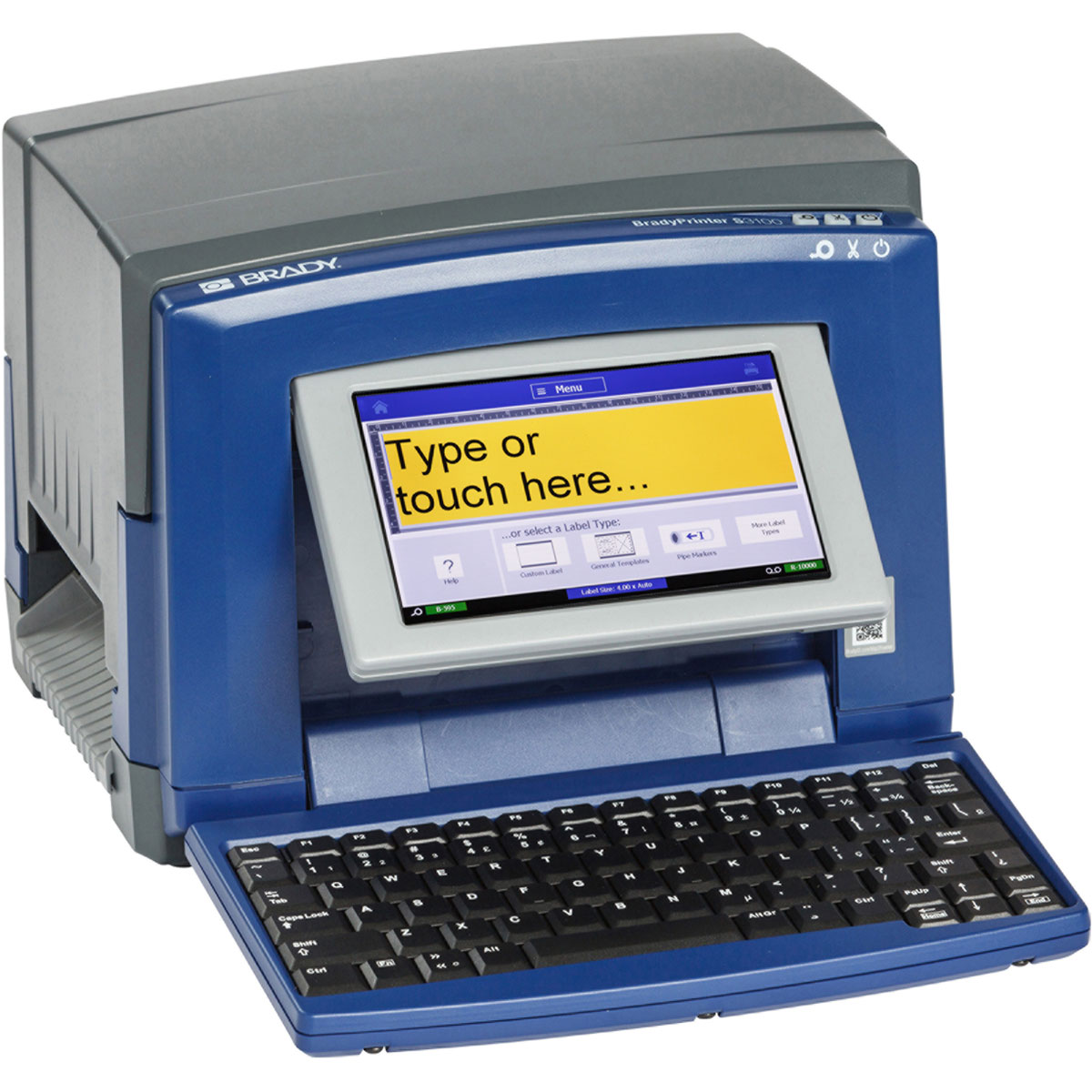 product Brady&reg; S3100-W S3100 Series Sign and Label Printer With Wi-Fi, Thermal Transfer, 4.25 in Tape WD X 5 ft Tape LG, 300 dpi Printhead, Color Touchscreen