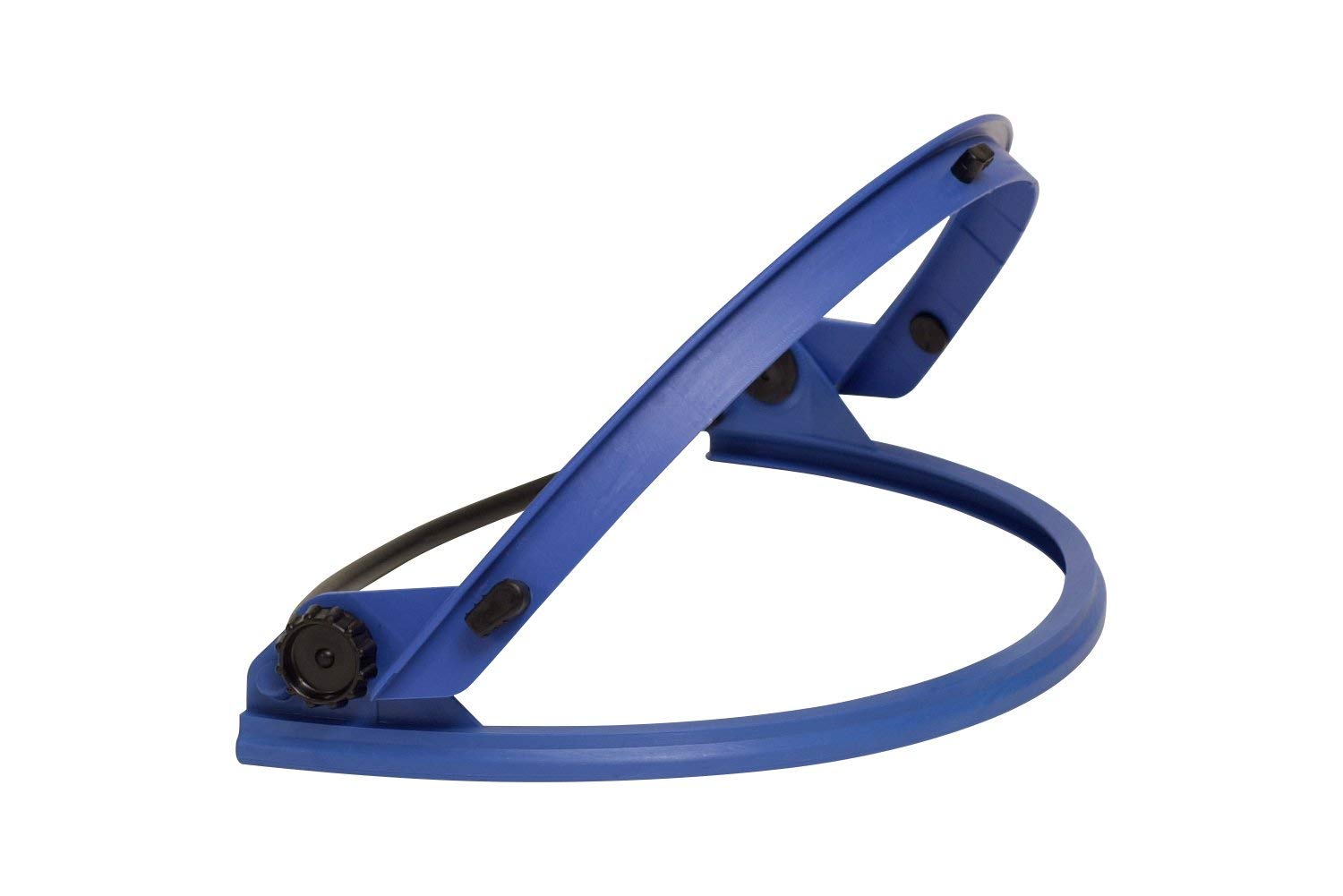 product MSA V-Gard&reg; 10115730 Slotted Standard Grade Faceshield Frame, For Use With MSA&reg; Slotted Cap Style, Plastic, Black, ANSI/ISEA Z87.1-2010