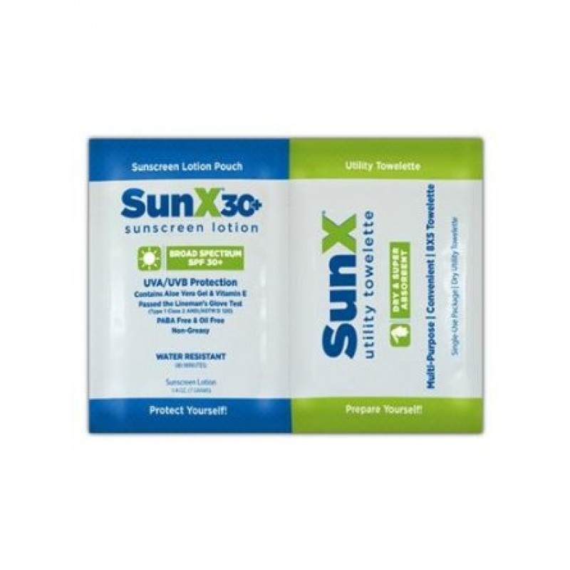product CoreTex 71666 SPF 30+ Sunscreen Lotion, 4 oz Bottle, Off-White to Light Yellow