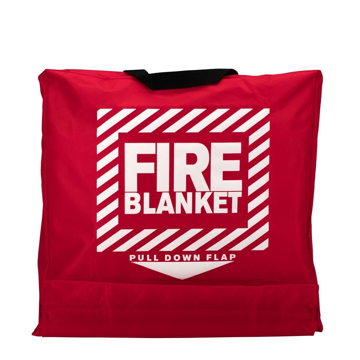 product Steiner® BTPCO Fire Blanket, Gray/Red, 70 Percent Wool/30 Percent Synthetic Fibers, 84 in L x 62 in W