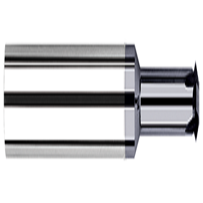 product Harvey Tool 986620-C6 Thread Milling Cutter, Single Form Imperial , #6 Thread, UN Thread, 0.098 in Cutting Dia X 3/16 in Shank Dia X 0.023 in Length of Cut, 2 in, 4 Flutes, Carbide, AlTiN Nano Finish