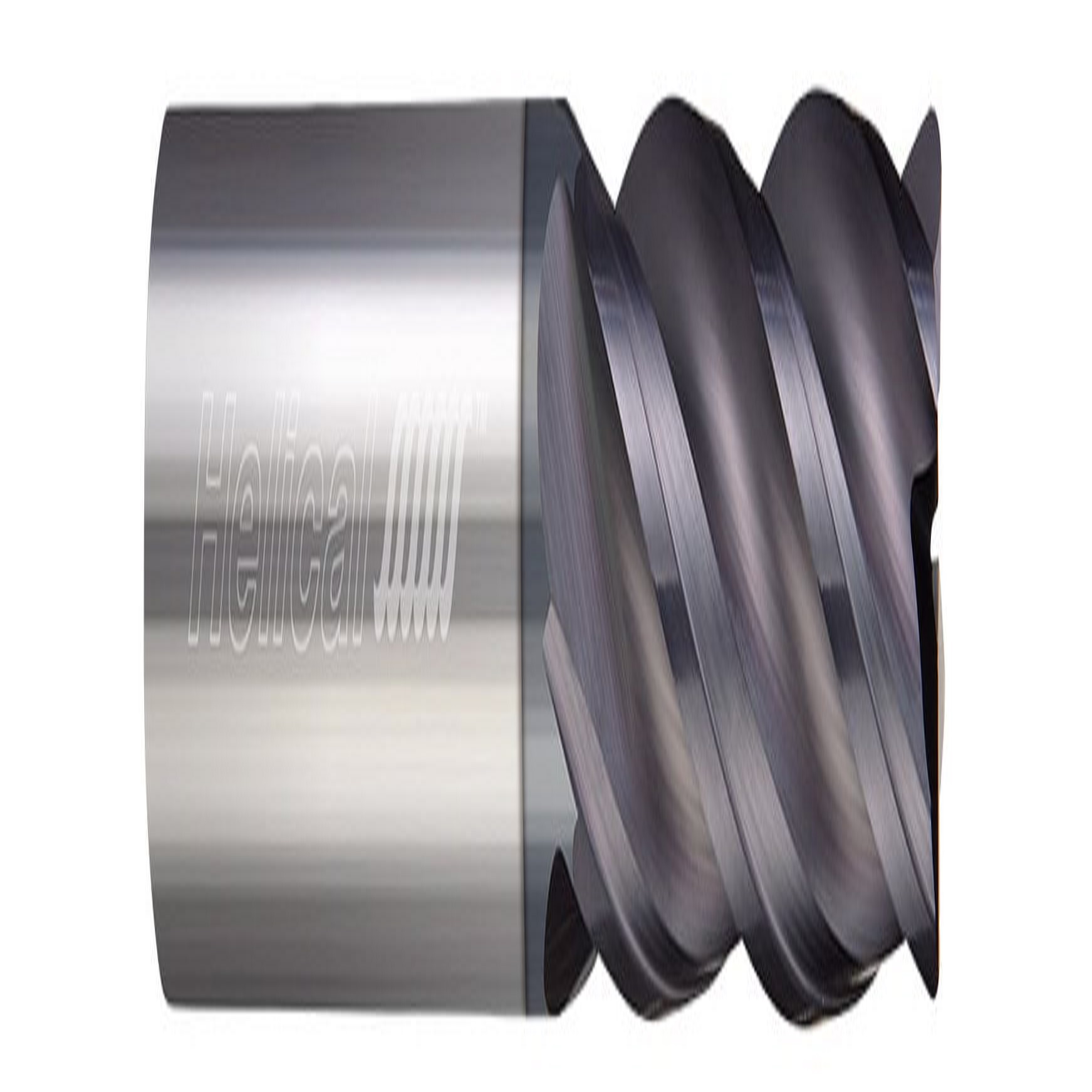 product Helical Solutions 43168 HSV-4 Series Corner Radius End Mill, Center Cut Imperial Variable Pitch, 1/4 in Cutter Dia X 1/4 in Shank Dia X 1 in Max Depth of Cut X 3 in OAL, 0.06 in Corner Radius, 4 Flutes, Solid Carbide, Aplus Finish
