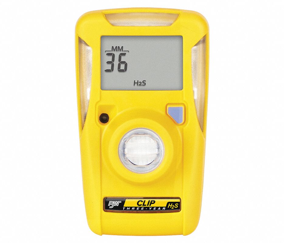 product Industrial Scientific TX1-4 Tango TX1 Series Single-Gas Detector, Backlit LCD Display, Audible, Visual and Vibrating Alarm, Lithium Battery, Polycarbonate with Protective Rubber Overmold Housing