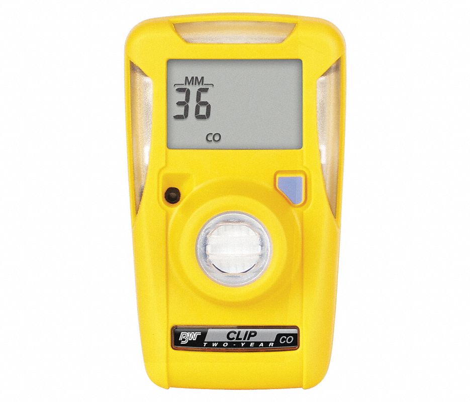 product BW Technologies by Honeywell BWC2-H BW Clip Single Gas Detector, Hydrogen Sulfide, 0 to 100 ppm Range, 95 dB Visual/Vibrating/Audible Alarm, Lithium Battery