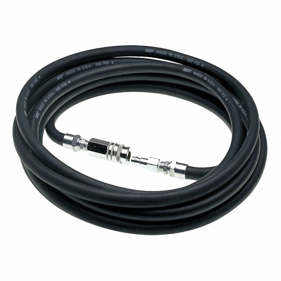 product MSA FireHawk&reg; 10020781 First Stage Hose Assembly, Threaded Connection, 3000 psi Pressure, For Use With FireHawk&reg; First Stage Regulators