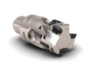 product Ingersoll 3019625 SJ6N Series S-Max Indexable Face Mill, SJ6N-03R01 ISO, 3 in Cutting Dia X 2.38 in OAL X 0.68 in Max Depth of Cut, DPM Insert, Right Hand