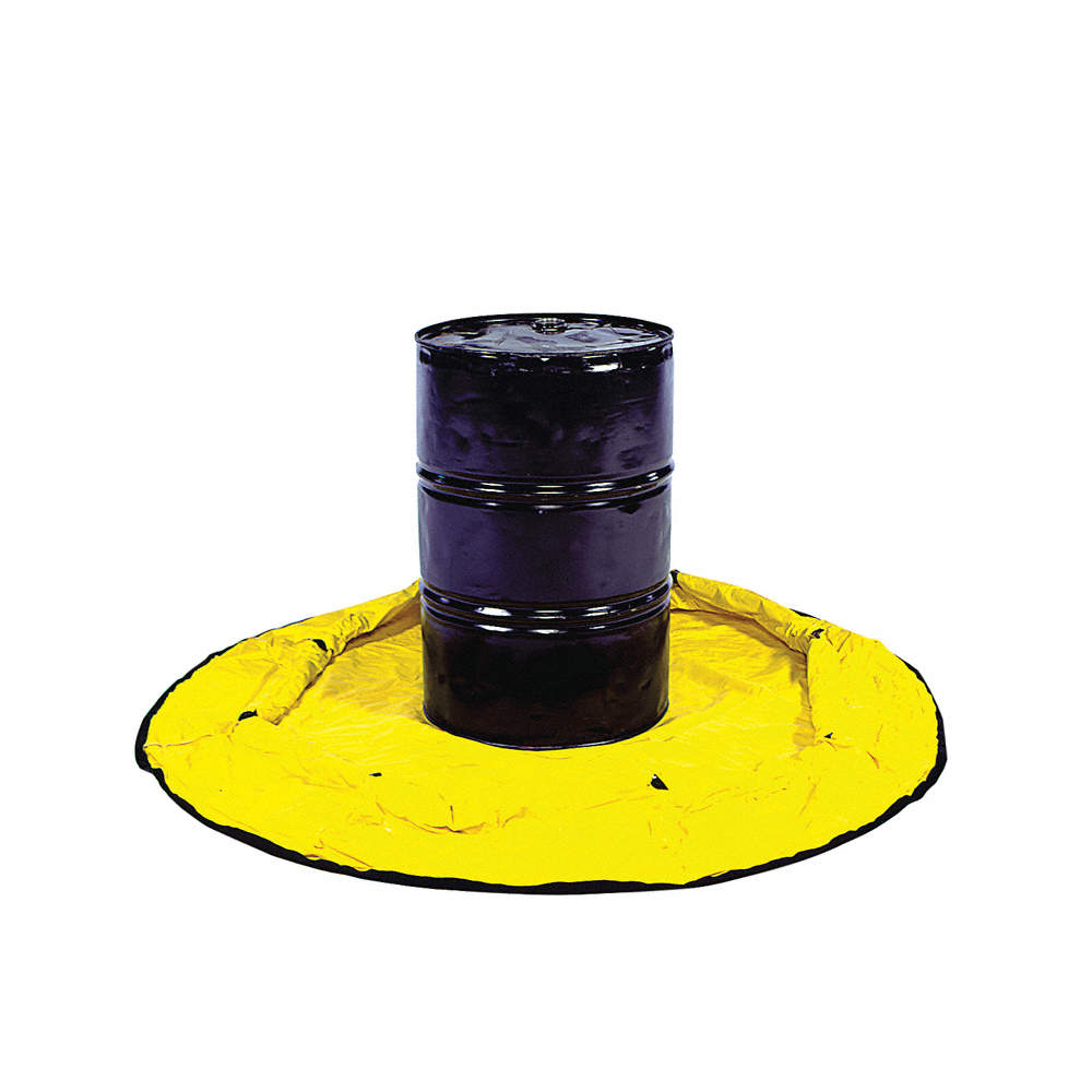 product UltraTech 2050 Ultra-Spill Berm, 120 in L X 2.25 in H X 4 in W, Polyurethane, Black