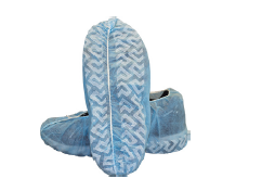 product Techtrue TECHT-SHOTRUE16LPPB TECHT-SHOTRUE16LPP Series Shoe Cover, Non-Woven, Lint-Free, 16 in LG X 6 in HT, CPE (Polylatex) Laminated with Spunbond Polypropylene Outsole, Blue, Latex Elastic Latex Elastic