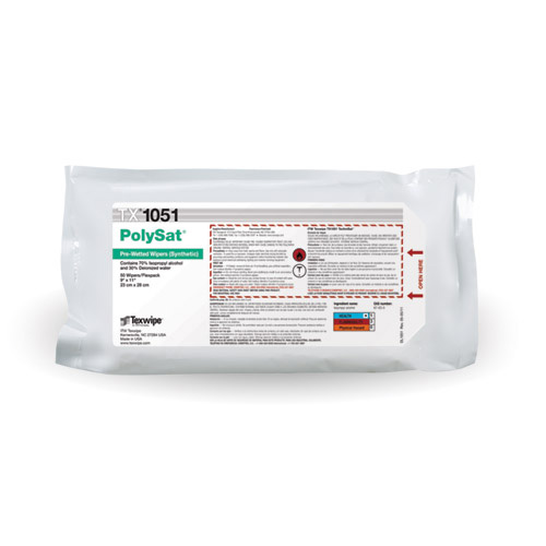product Texwipe&reg; TX1050 Vectra® AlphaSorb® 10 Cleanroom Wipe, Dry, 9 X 9 in, Polyester