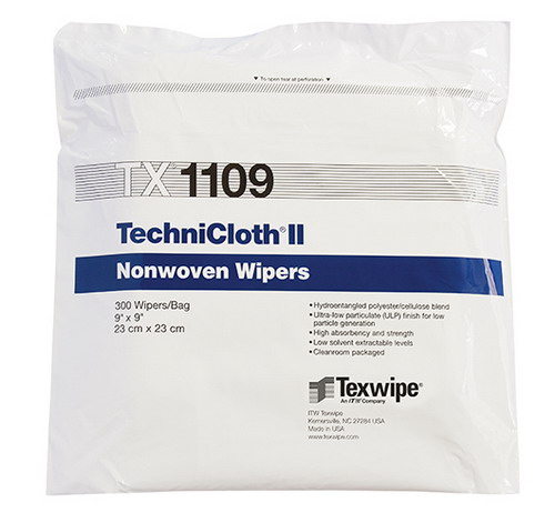 product Texwipe&reg; TX1084 Vectra® QuanSat™ Cleanroom Wipe, Pre-Wetted, 9 X 9 in, Polyester