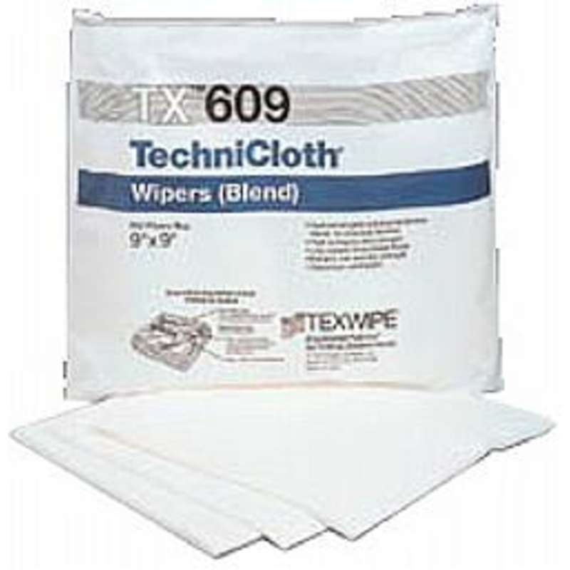 product Texwipe® TX1009 AlphaWipe® 9 X 9 in Cleanroom Wipe, Dry, Synthetic Fiber