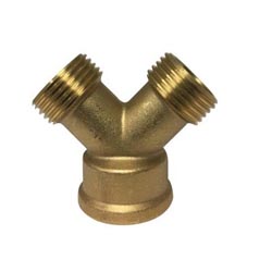 Brass Pipe Wyes