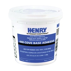 Cove Base Adhesives