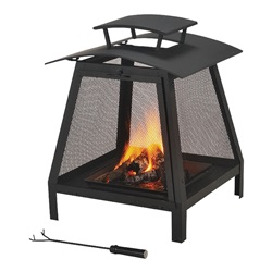 Outdoor Wood-Burning Fireplaces