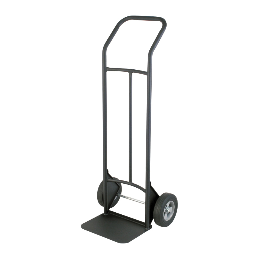 ProSource Hand Truck, 400 lb Weight Capacity, 14 in W x 10 in D Toe Plate, Black - 1