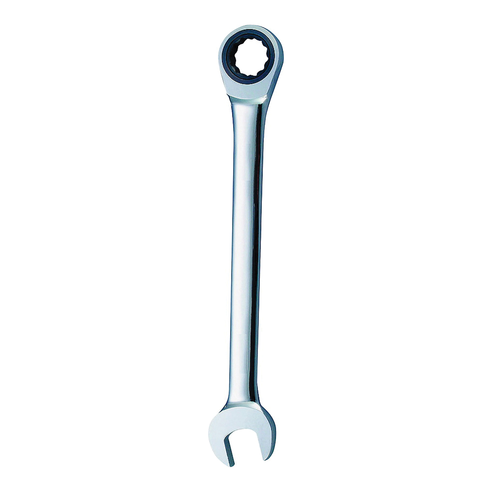 PG7MM Combination Wrench, Metric, 7 mm Head, Chrome Vanadium Steel, Polished Mirror