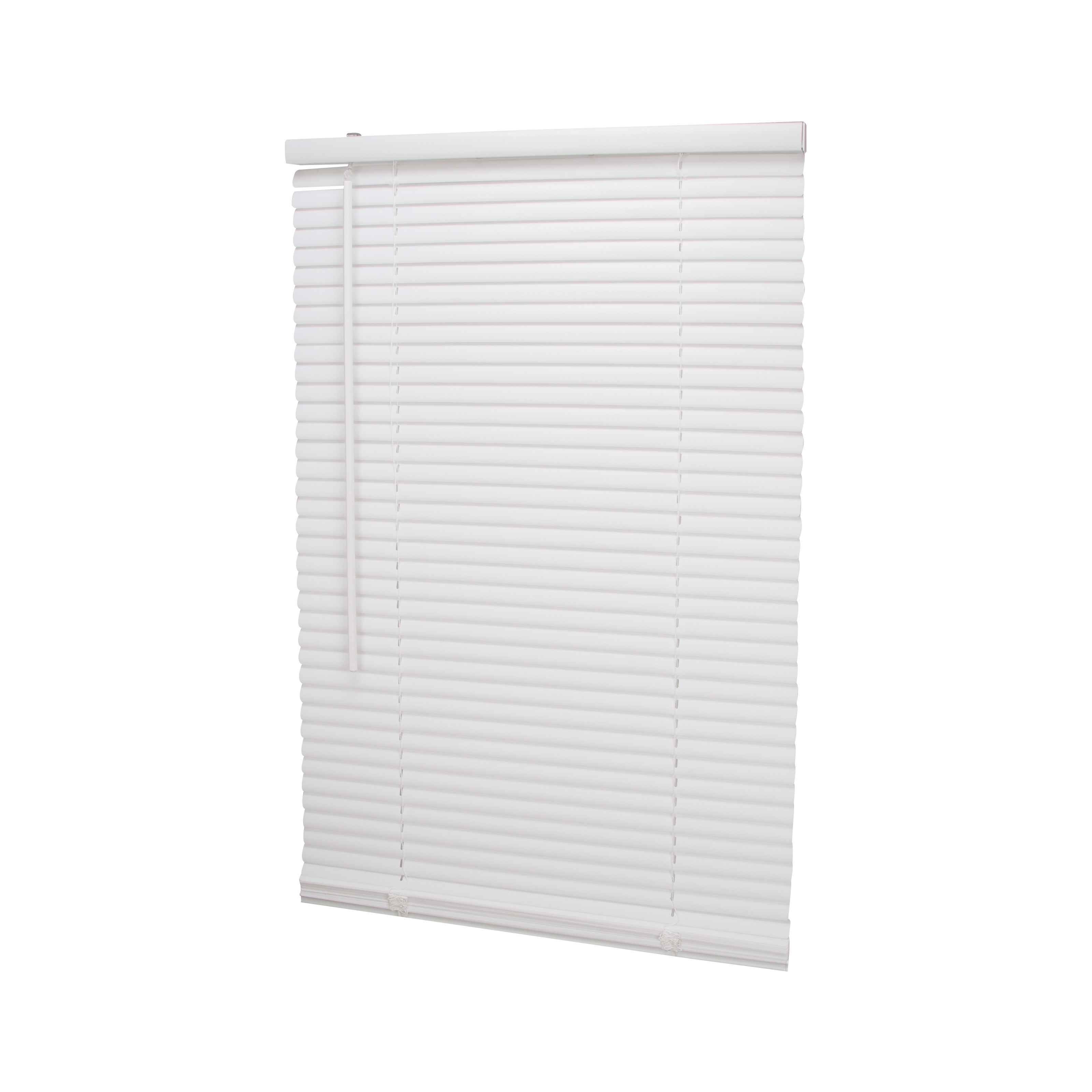 PVCMB-3A Blind, 64 in L, 27 in W, Vinyl, White