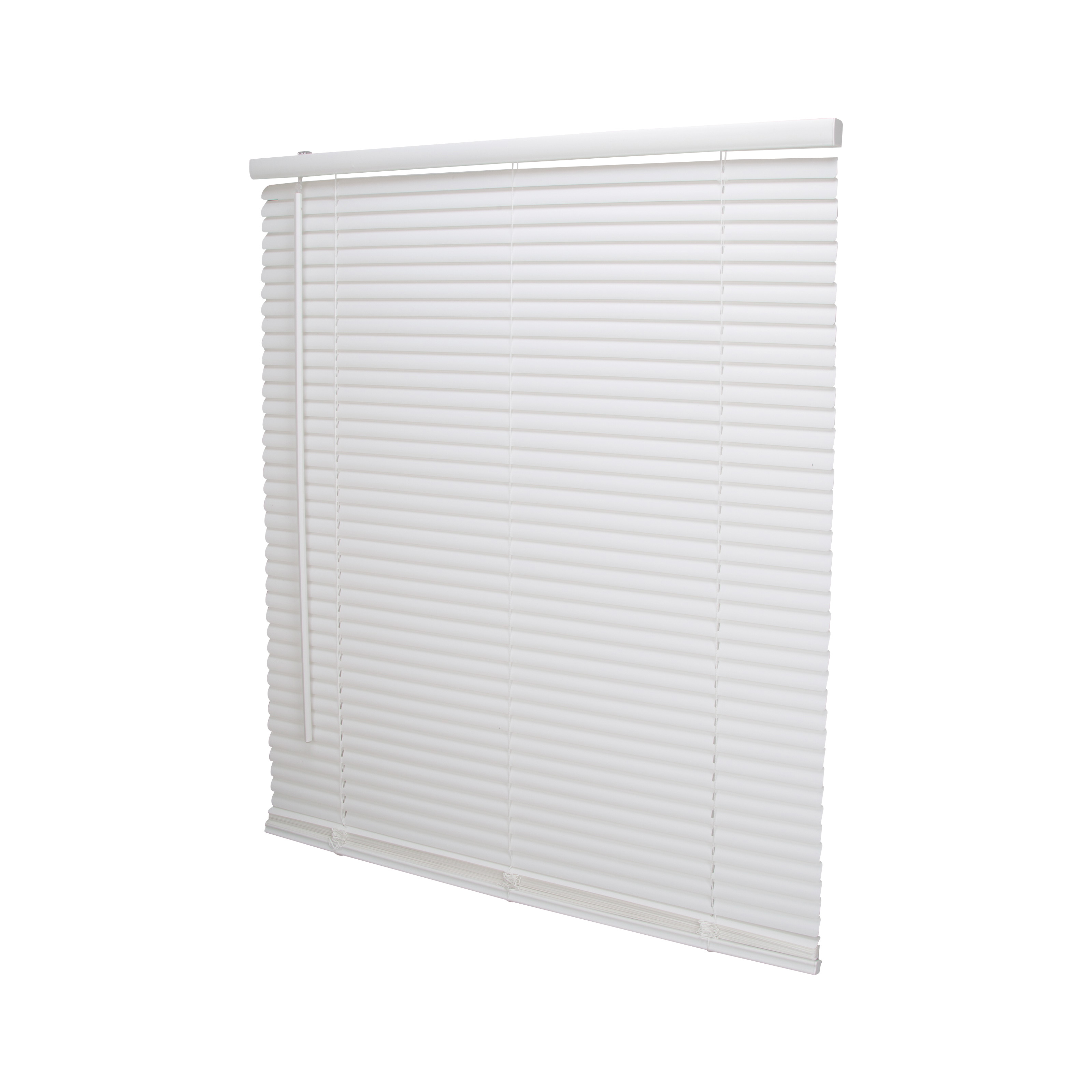 PVCMB-4A Blind, 64 in L, 29 in W, Vinyl, White