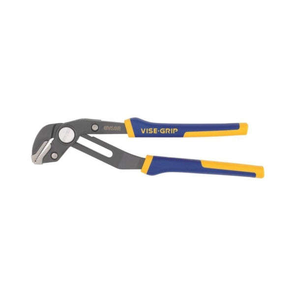 4935096 Groove Lock Plier, 10 in OAL, 2-1/4 in Jaw Opening, Blue/Yellow Handle, Cushion-Grip Handle