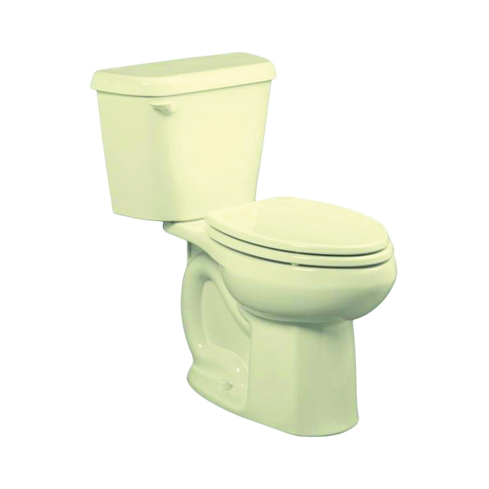 Colony Series 751AA101.021 ADA Complete Toilet, Elongated Bowl, 1.28 gpf Flush, 12 in Rough-In, Bone
