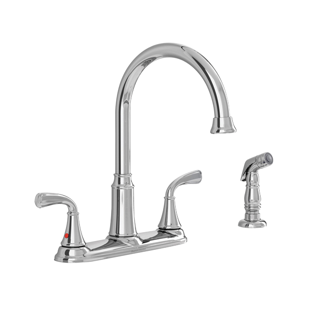 Tinley Series 7408400.002 High-Arc Kitchen Faucet with Side Sprayer, 1.8 gpm, 2-Faucet Handle