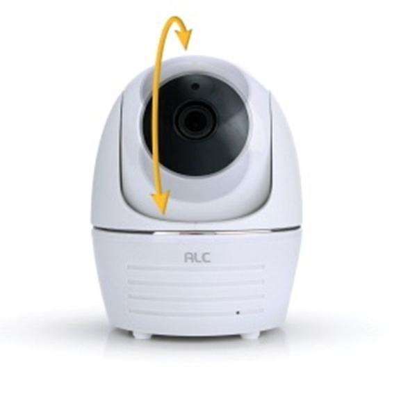 ALC AWF23 Wi-Fi Camera, 90 deg View, 1080 pixel Resolution, Night Vision: 35 ft, White, Wall Mounting - 3