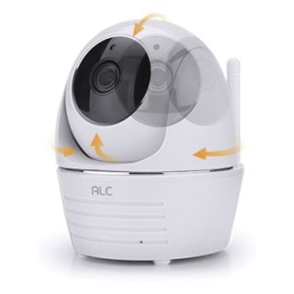 ALC AWF23 Wi-Fi Camera, 90 deg View, 1080 pixel Resolution, Night Vision: 35 ft, White, Wall Mounting - 4