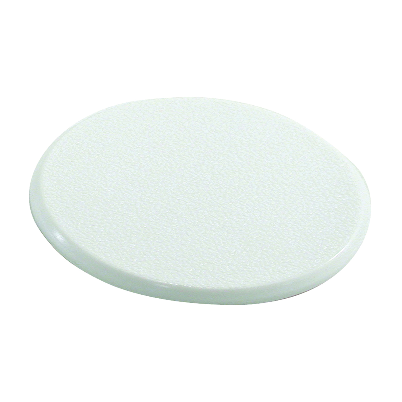 9551 Round Protector, White, 1-1/4 in L, 1-1/4 in W, Plastic