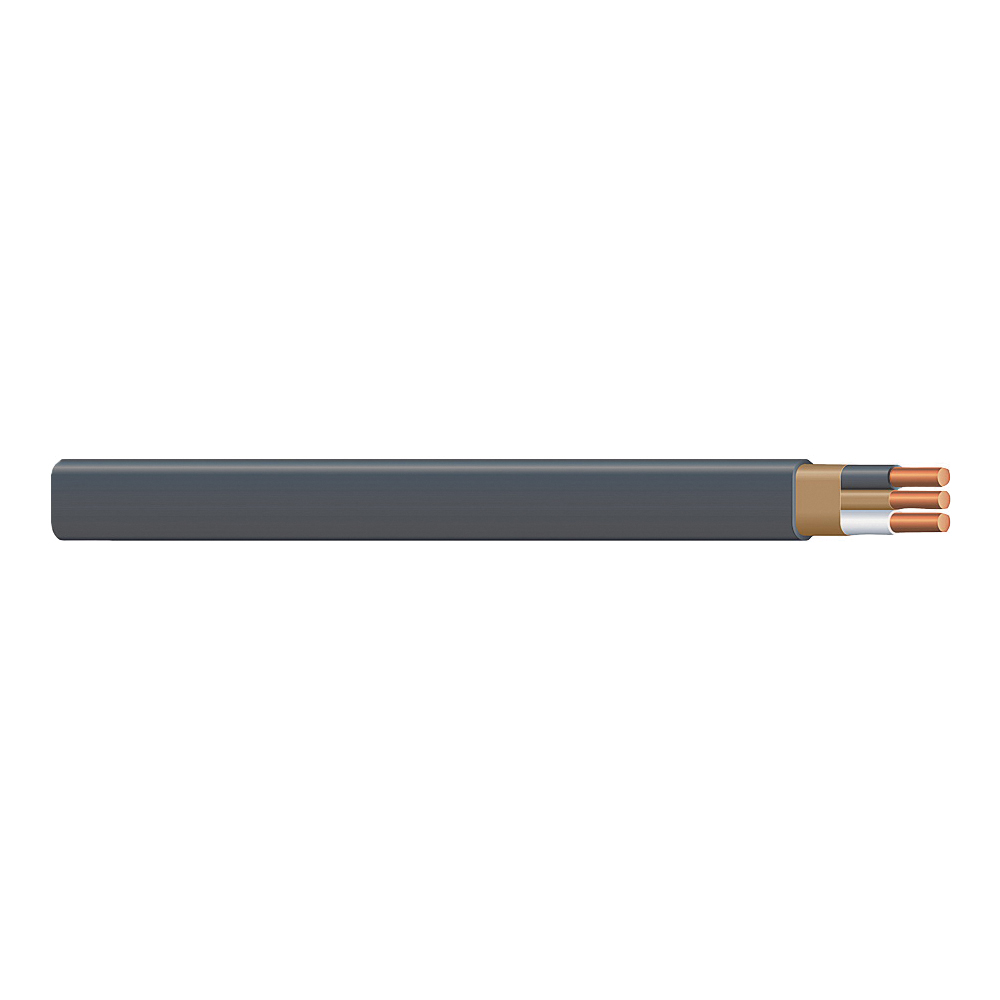 8/2NM/WG 500 FT Sheathed Cable, 8 AWG Wire, 2 -Conductor, 500 ft L, Copper Conductor, PVC Insulation