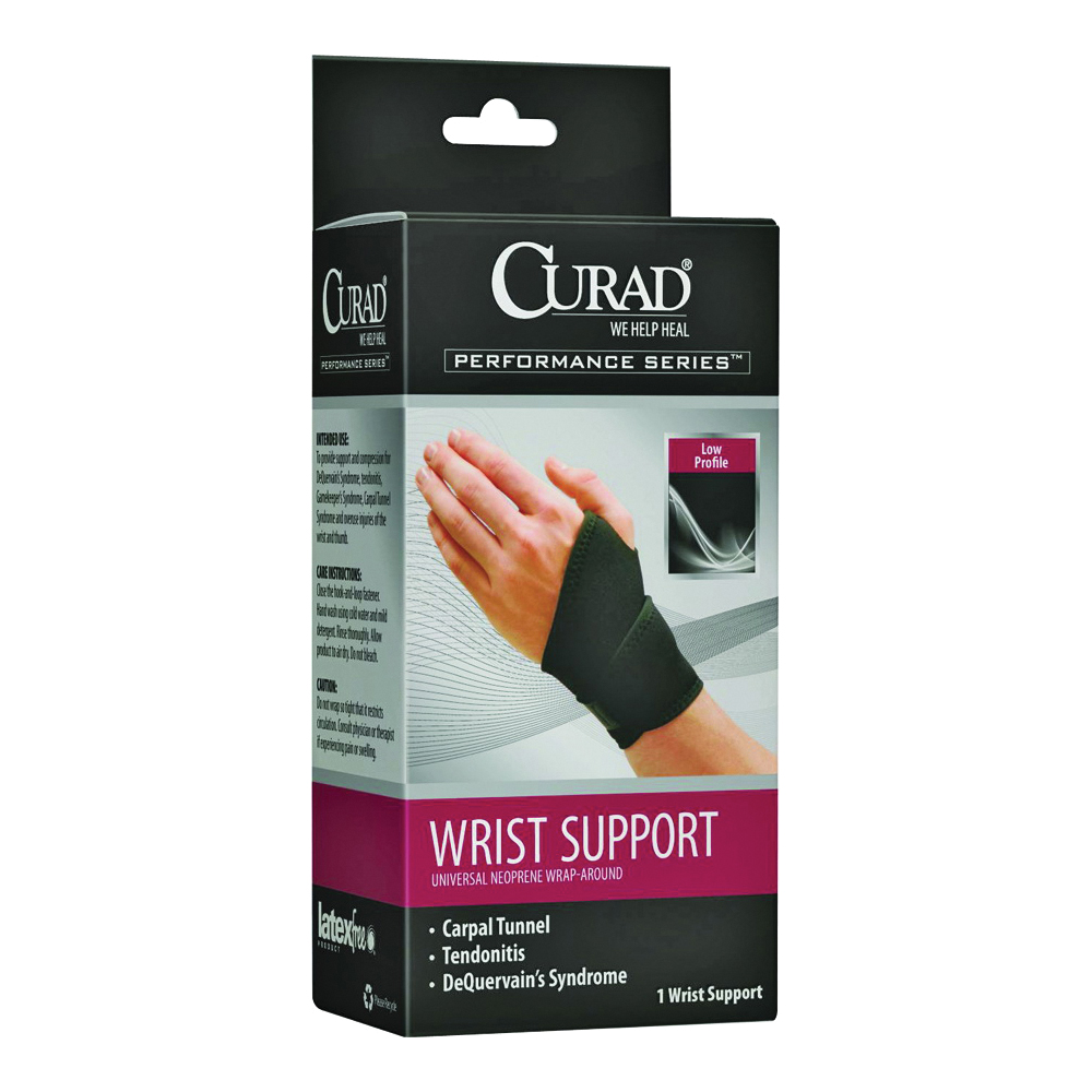 ORT19700D Wrist Support, 7 to 11 in L, Neoprene Bandage
