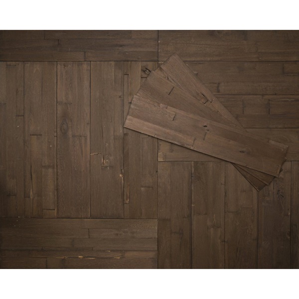 mywoodwall 101011010 Wall Panel, 23-5/8 in L, 4-7/8 in W, Wood, Java - 3