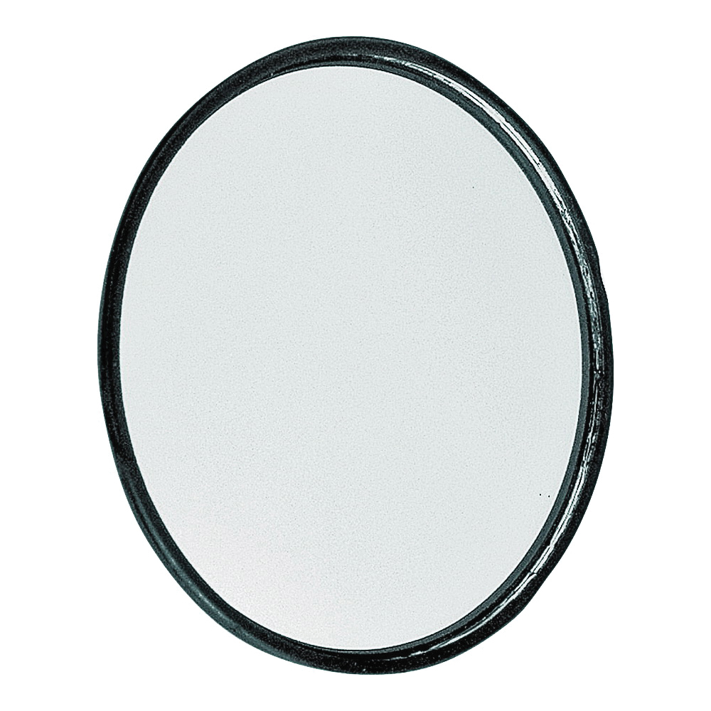 PM V600 Blind Spot Mirror, Round, Aluminum Frame - 1