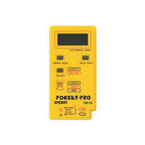 DM2A Multimeter, Digital, LCD Display, Functions: AC Voltage, Continuity, DC Voltage, Diode Test, Resistance