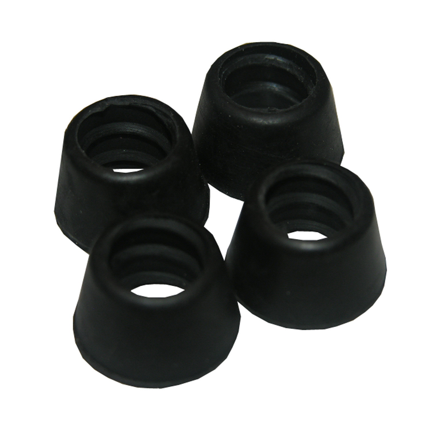 Lasco 02-2241 Cone Washer, 1/2 in Dia, Rubber, Black, For: Corrugated Faucet Lines