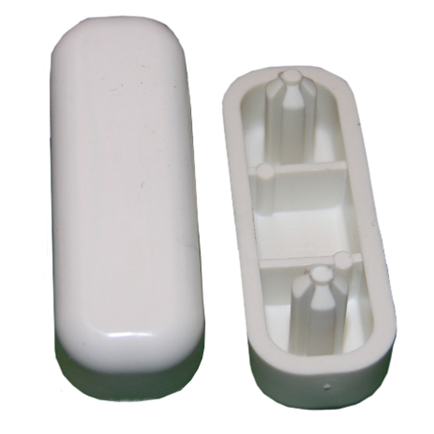 Lasco 02-3307 Toilet Seat Bumper, Plastic, White