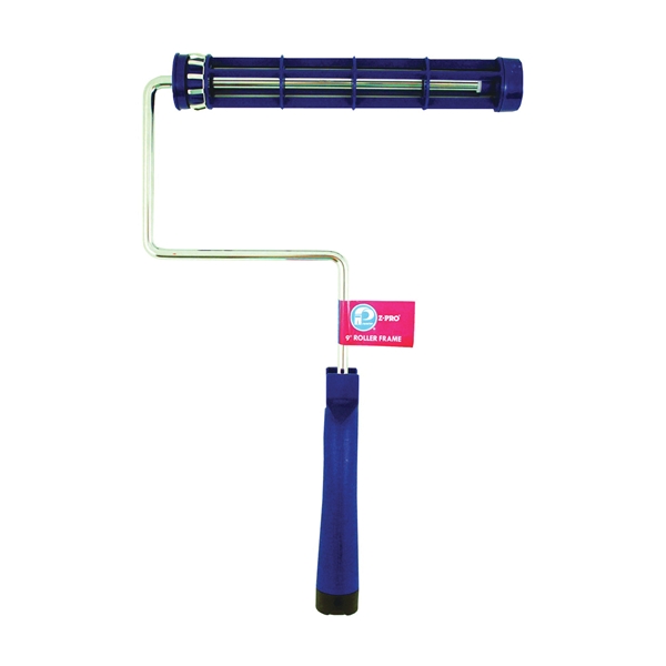 Blue Tiger 9IF1000 Roller Frame, 9 in L Roller, Plastic Handle, Threaded Handle