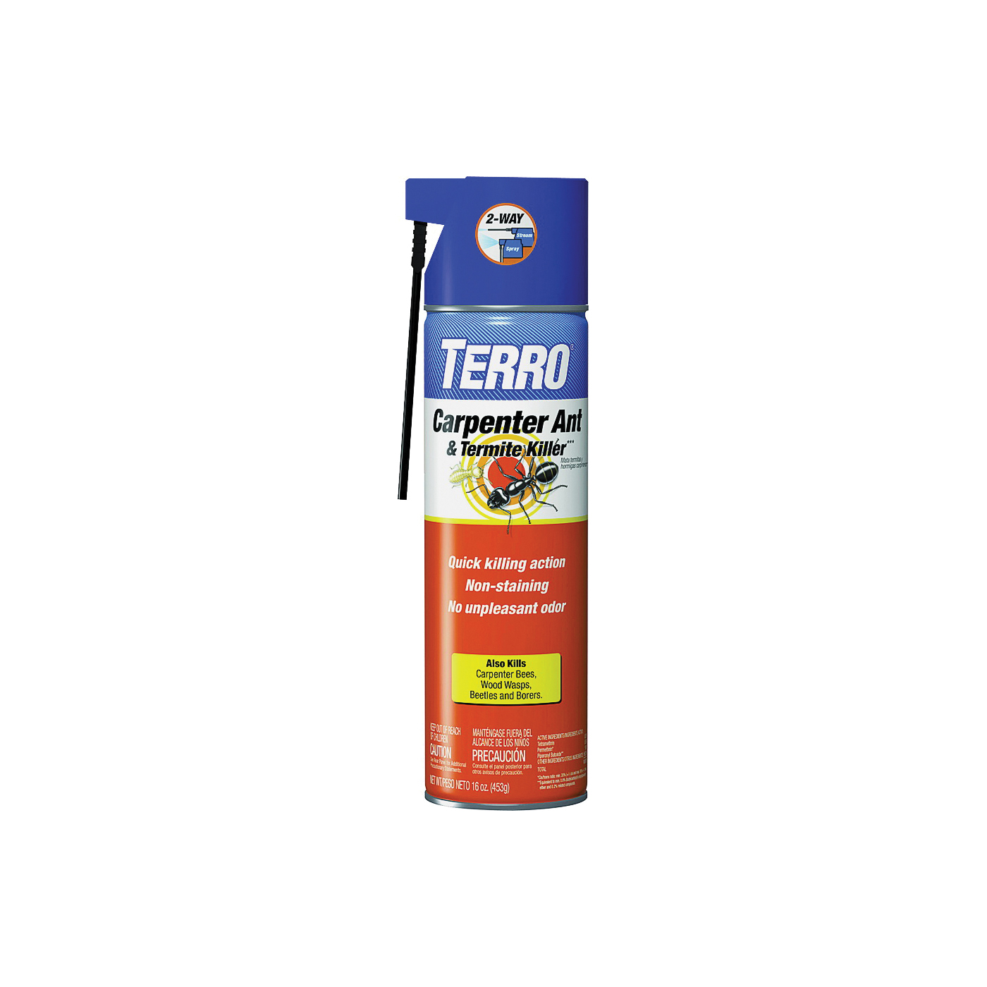 T1900-6 Ant and Termite Killer, Liquid, Spray Application, 16 oz, Aerosol Can