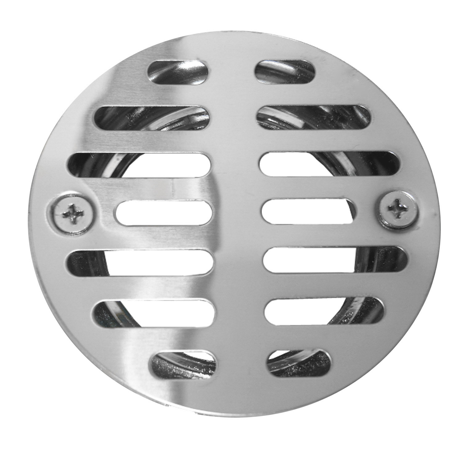 Lasco 03-1231 Shower Drain, Brass, Chrome-Plated, Specifications: 1-1/2 in FIP Connection