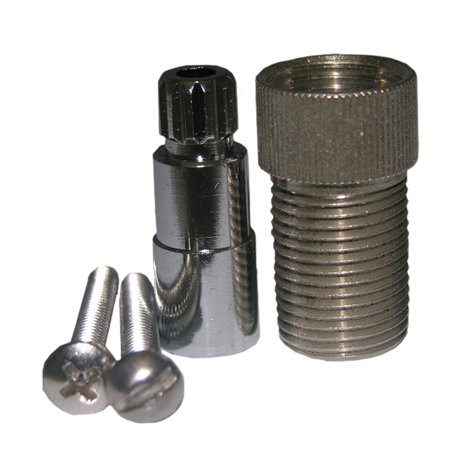 Lasco 03-1761 Stem and Nipple Extension, Metal, Chrome Plated, For: Price Pfister Faucets