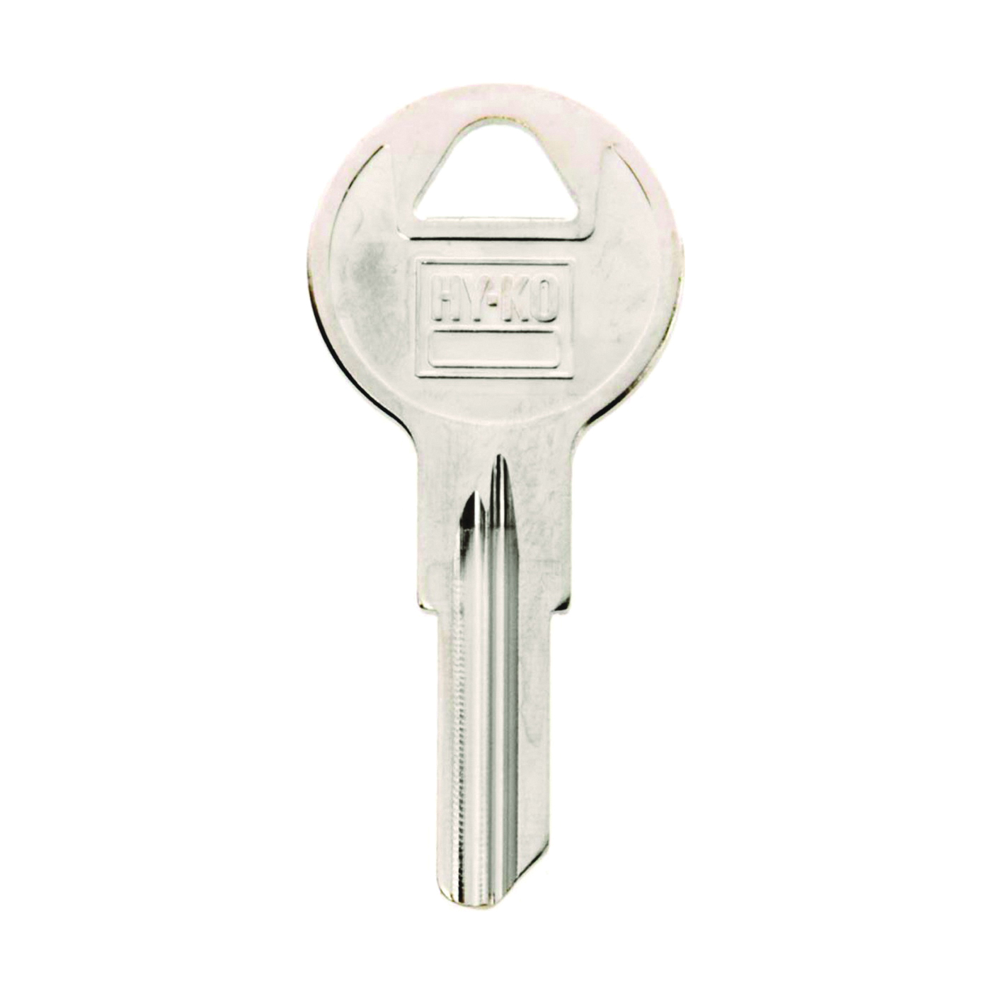 HY-KO 11010B5 Key Blank, Brass, Nickel, For: Briggs and Stratton Cabinet, House Locks and Padlocks - 1