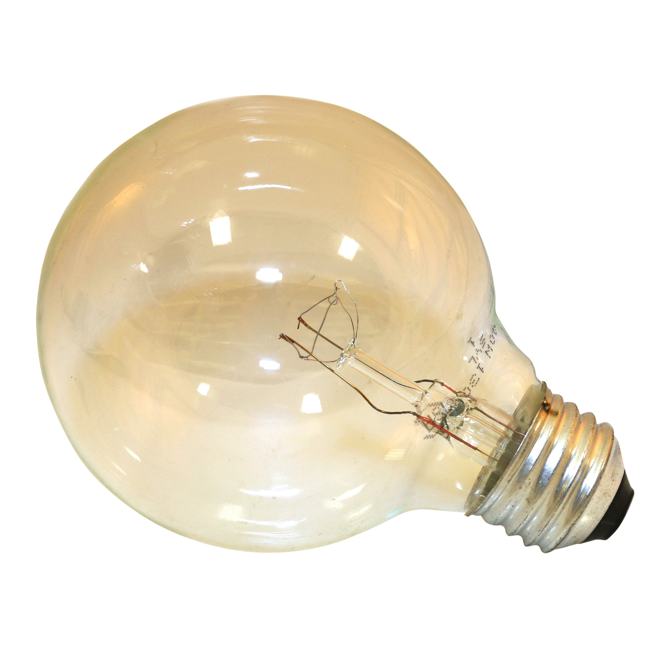14191 Incandescent Bulb, 40 W, G25 Lamp, Medium E27 Lamp Base, 300 Lumens, 2850 K Color Temp