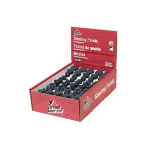 Vermont American 16714 Grinding Point Set, 1/4 in Arbor/Shank, Aluminum Oxide Abrasive