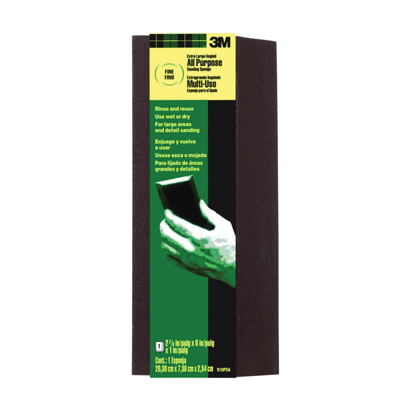 910PSA Sanding Sponge, Fine