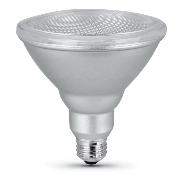 PAR38DM/1400/950C LED Lamp, Flood/Spotlight, PAR38 Lamp, 120 W Equivalent, E26 Lamp Base, Dimmable, Silver