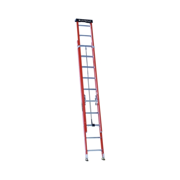 Louisville L-3022-20PT  20 ft. Extension Ladder, 240 in. Reach, 300 lb, Fiberglass