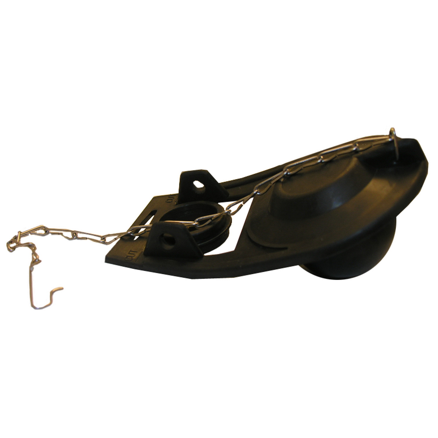 Lasco 04-1595 Flapper, Rubber, For: Brass Flush Valve with Out Posts