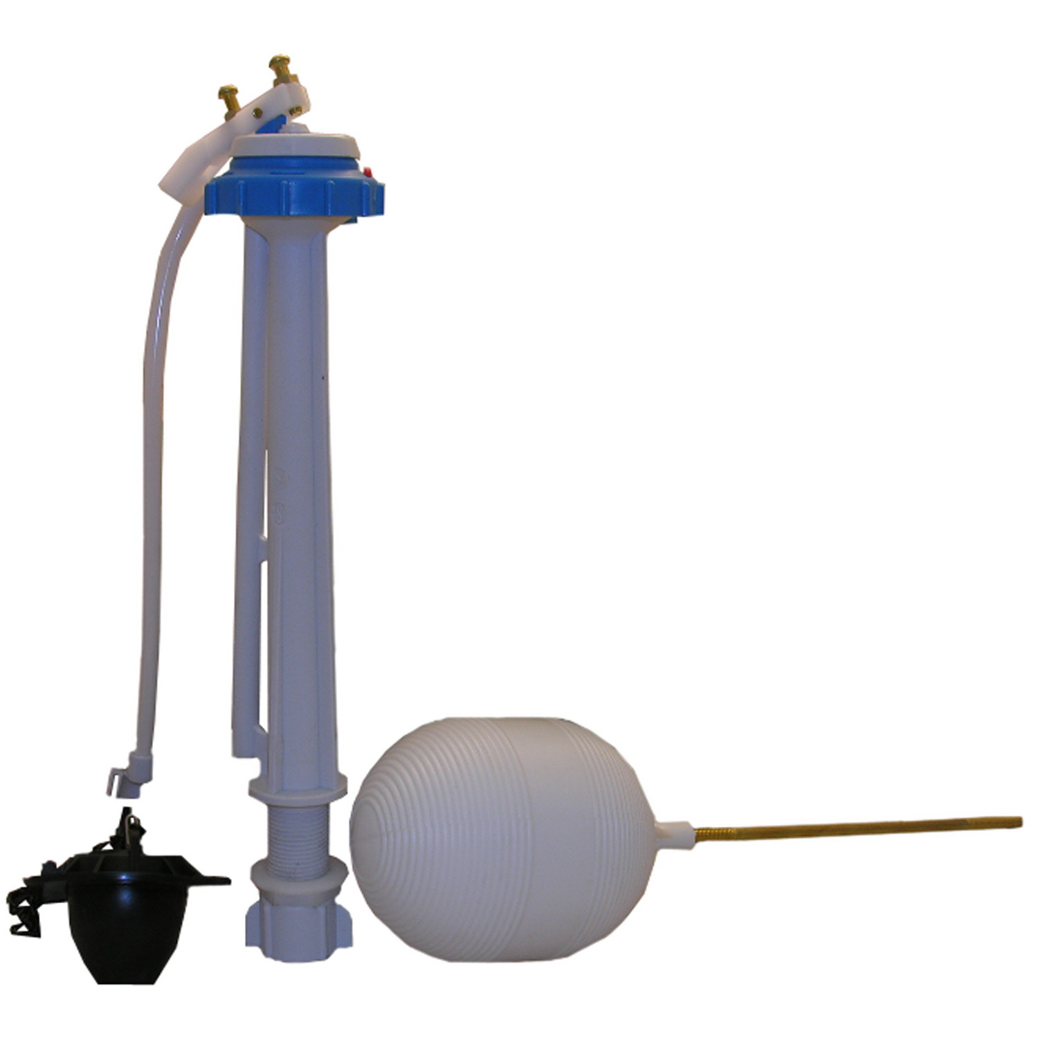 Lasco 04-4031 Ballcock Kit, Plastic, Anti-Siphon, For: 2-Piece Toilets