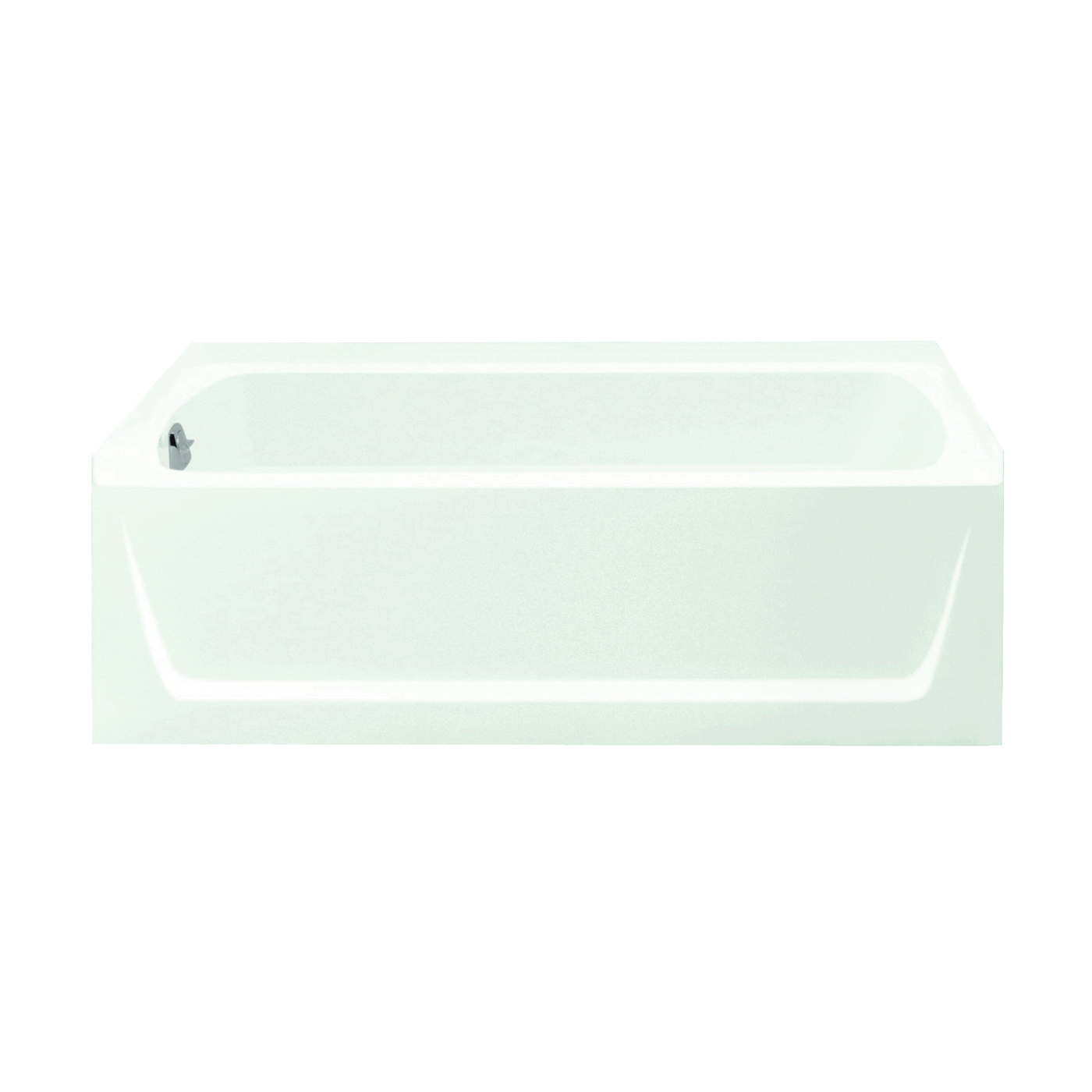 Ensemble 71121110-0 Bathtub, 55 gal Capacity, 60 in L, 32 in W, 20 in H, Alcove Installation, Solid Vikrell